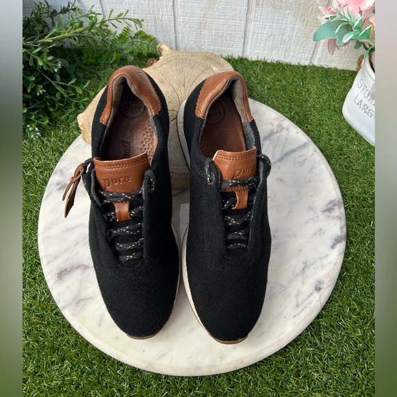 PAUL GREEN Kalista sneakers in Black Cognac Size US  6.5 UK 4 women’s like new - Picture 6 of 16